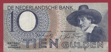 Pays -Bas-- 10 Gulden