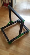 Stampante 3D -Aluminium Mendel- DIY Kit, printed parts + Aluminium Frame + Viti