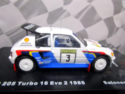 Peugeot 205 t16 evo rally - t16, gr.b