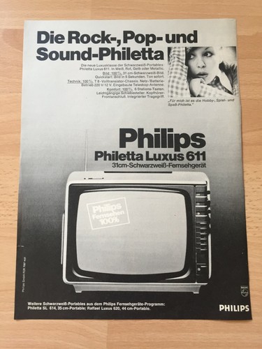 Pubblicità orig 1977 philips - orig,