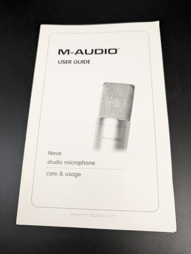 Microfono studio audio - studio, m-audio