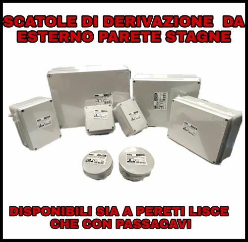 Scatole derivazione esterno - derivazione,