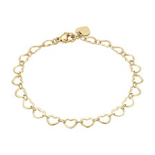 Luca Barra Women's Steel Gold