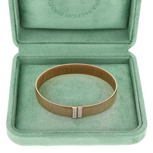 Bracciale fope diamanti oro - bracciale,