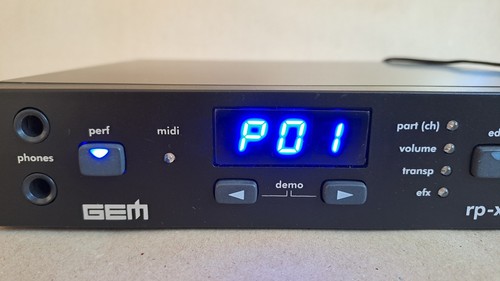 Gem pianoforte midi - rp-x,