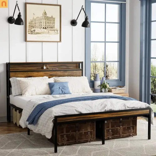 Struttura letto queen - letto, testiera