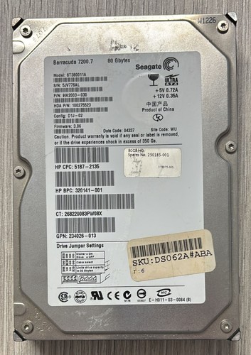 Hard disk maxtor - maxtor, 80gb