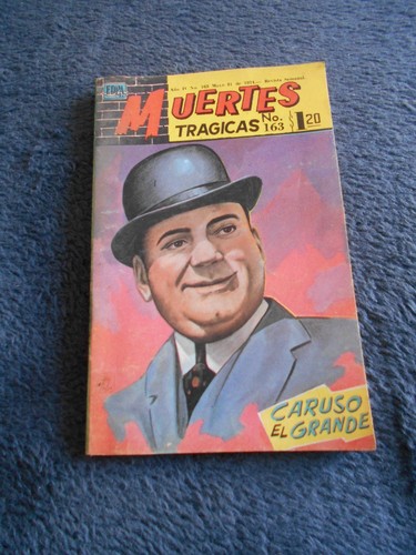 Muertes fumetto enrico caruso - fumetto,