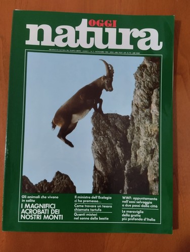 Oggi natura 1983 stambecco - 1983,
