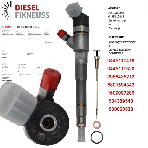 0445110418 iniettore fiat - 0445110418,