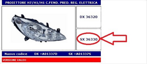 36330 6204 faro - faro, proiettore
