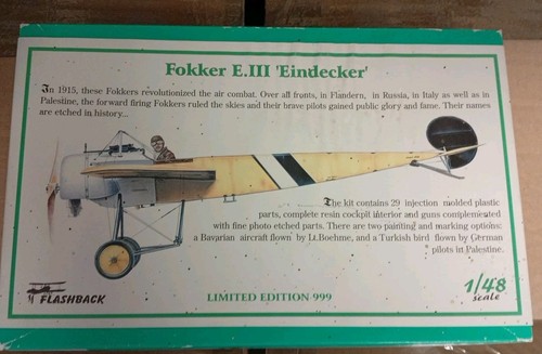 Flashback fokker e iii - flashback,