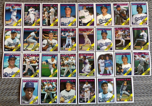 Los angeles dodgers 1988 - dodgers, set