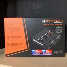 MATCH UP 10DSP 10 canali amplificatore 64 bit DSP INCLUDE HELIX MEC HD-AUDIO USB!!