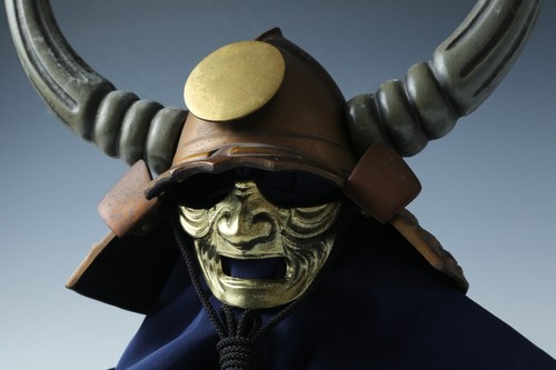 Casco kabuto samurai kuroda - samurai,