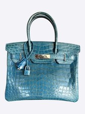 Hermes Blue Crocodile &