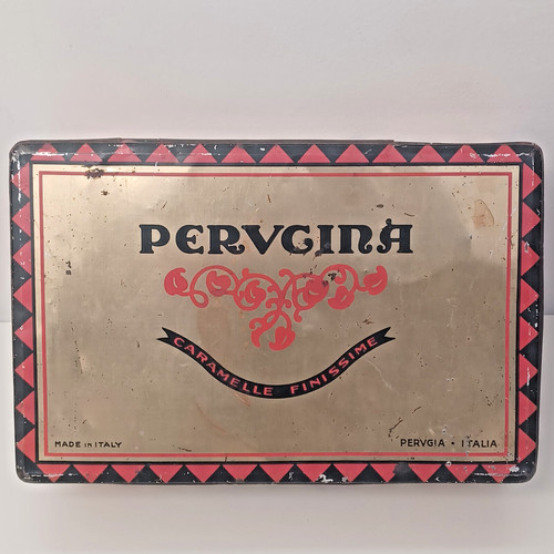 Scatola latta vintage - latta,