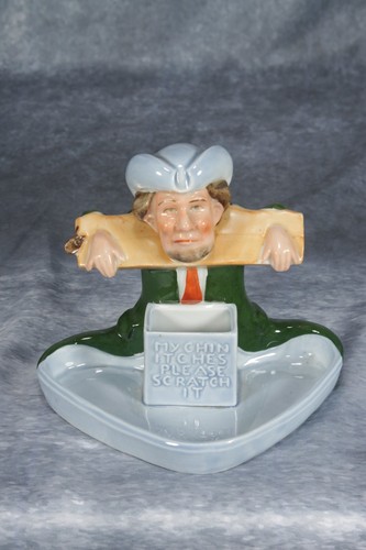 Rare vintage ceramic man - man, in