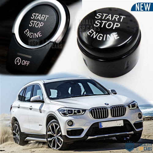 Pulsante start stop nero - pulsante,