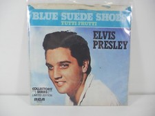 ELVIS PRESLEY BLUE SUEDE SHOES   DISCO VINILE 45 GIRI 7 "