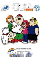 patch Family Guy toppa termoadesiva i Griffin Peter Lois Stewie iron on cartoon