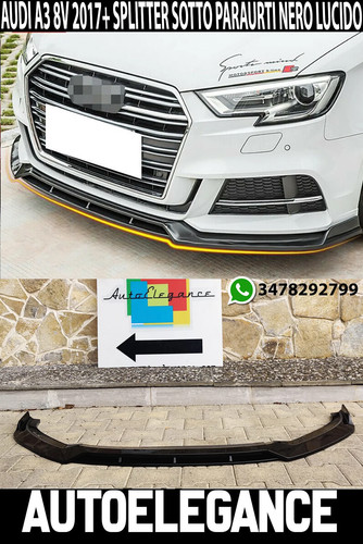 Splitter sotto paraurti - sotto, audi