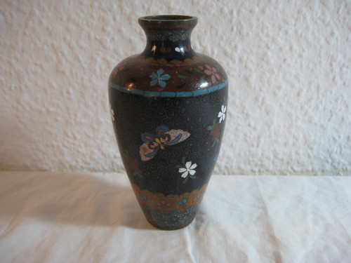 Antico vaso cloisonne cina con - cloisonne,