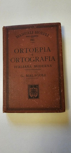 Manuale hoepli ortoepia - ortoepia, e