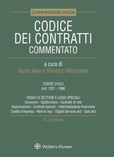 Libri codice dei contratti - codice,