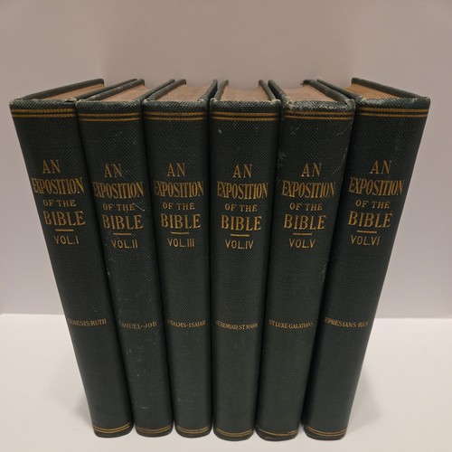 Exposition the bible - of,