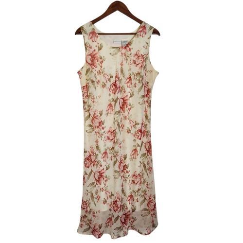 Abito midi vintage bianco
