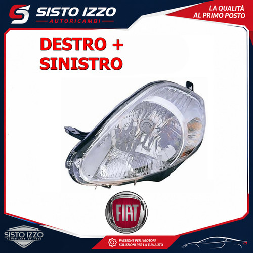 Coppia fari fiat grande punto - grande,