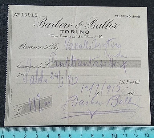 Barbero ballor torino - ", "