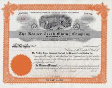 The Beaver Creek Mining Company Spearfish, S.D.