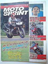 MOTO SPRINT   n.38  18/25set  1991   Inserto Motocross -Suzuki-Yamaha-BMW   [SR]