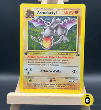POKEMON - AERODACTYL HOLO RARE 1a ED. 1/62 - Fossil - ITA - COND. LP - Vintage
