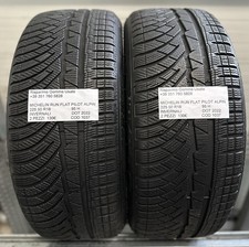 2 PNEUMATICI USATI MICHELIN RUN FLAT PILOT ALPIN INVERNALI  225 50R18 95H DOT 22