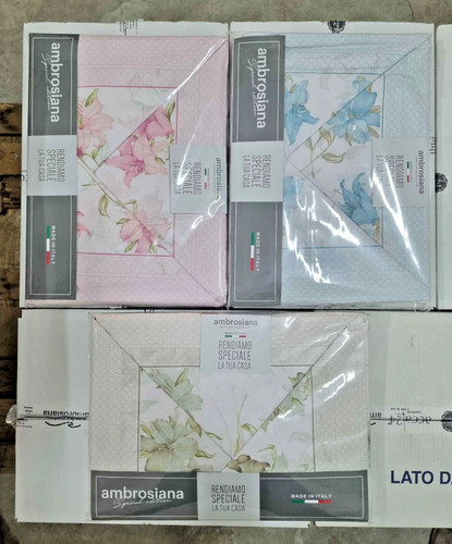 Completo lenzuola cotone - completo, fiori