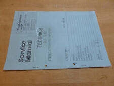 Manuale di servizio Technics