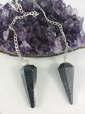 LARGE HEMATITE PENDULUM