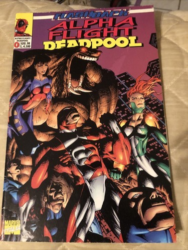 Alpha flight deadpool - alpha,