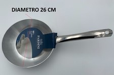 PADELLA IN ALLUMINIO MANICO IN ACCIAIO INOX 26CM PROFESSIONALE PARDINI