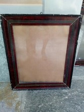 Vecchia cornice con vetro