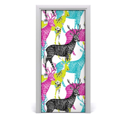 Adesivo porta tulup 95x205cm - porta,