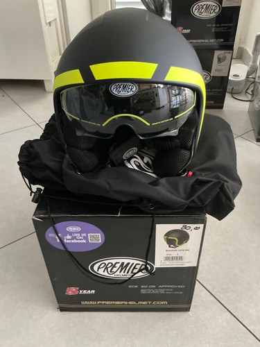 Casco moto scooter aperto