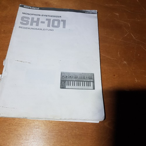 Manuale roland 101 - 101,
