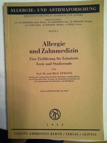 Allergie und zahnmedizin - allergie,