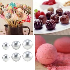 6 stampi per bombe da bagno in alluminio fai-da-te da cucina stampi per dessert