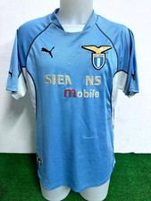 MAGLIA LAZIO NO MATCH WORN SHIRT JERSEY VINTAGE CAMISETA 2001/2002