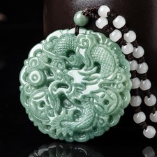 Collana Giada Ciondolo Drago